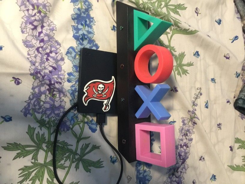 Play Station Hard drive And Light