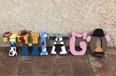 Custom wood letters names