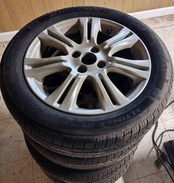 Honda Fit Sport Wheels 16 With 195/55r16 Tires Great Shape Full Set