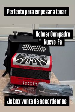 Hohner Compadre Tono De Fa Nuevo