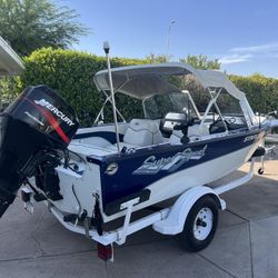 StarCraft  Super Sport , 16’ Deep V Aluminum Open Bow Boat
