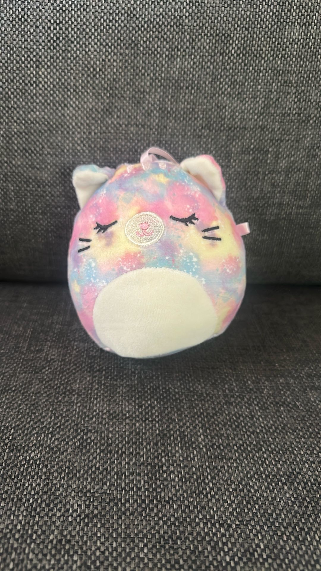 *4 Inch* Keychain Rainbow Cat Squishmallow