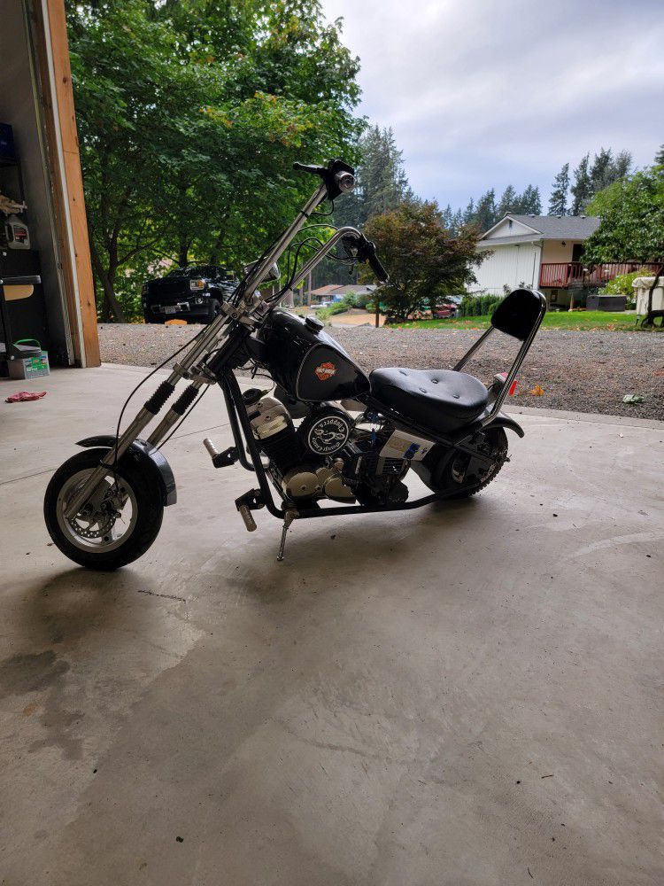 Harley Davidson Orange County Choppers Mini Bike 2 Stroke