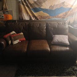 Leather Couch
