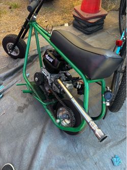 BAM BEARING NECK 5 INCH FRAME AND BARS
