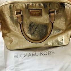 MK HandBag Gold