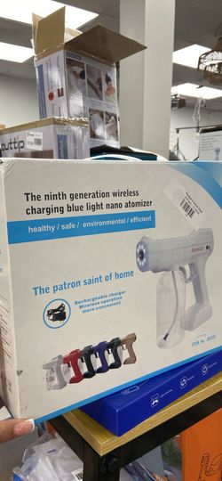 Wireless Charging Blue Light Nano Atomizer
