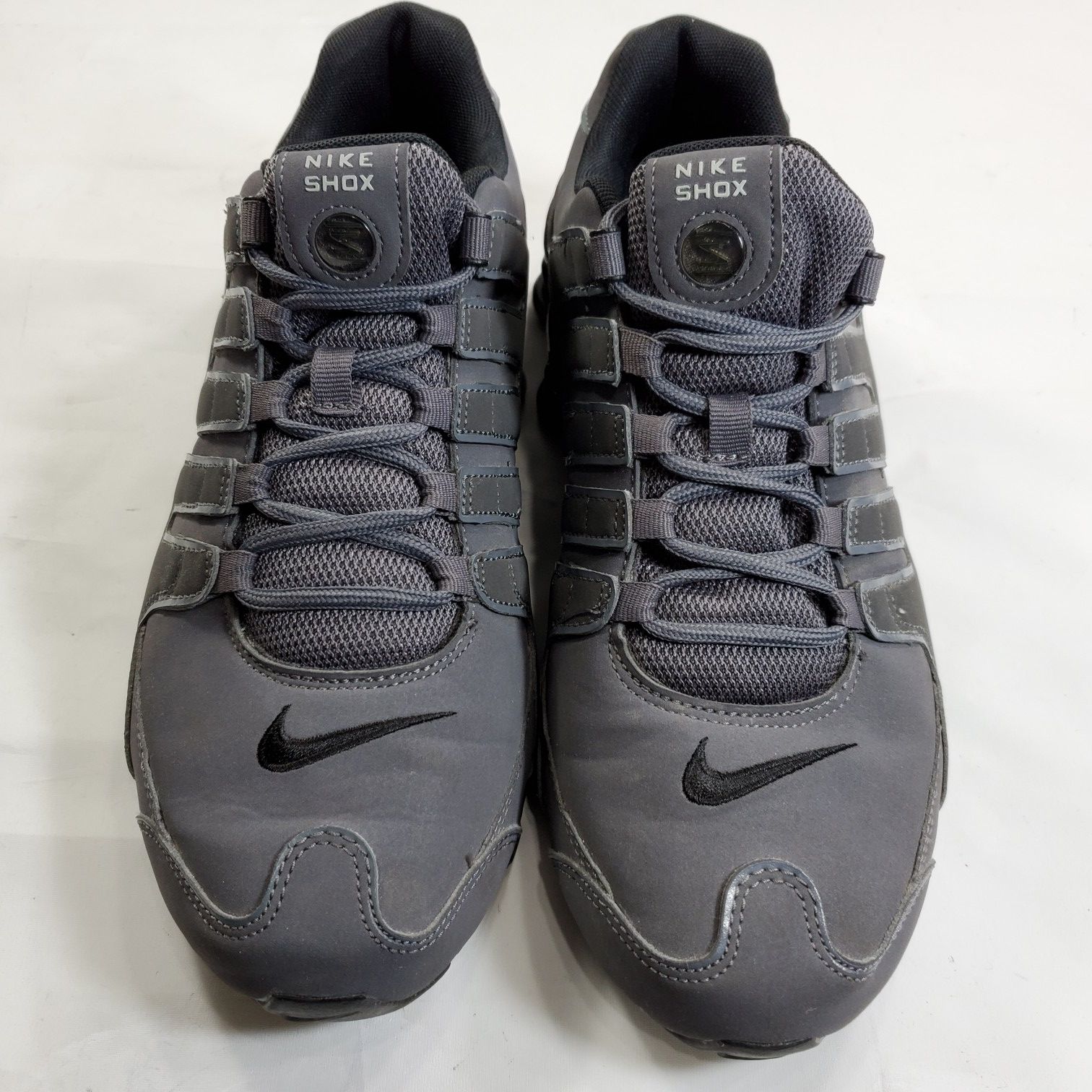 Nike Shox NZ Running Shoes Men's M 378341 059 Dark Grey