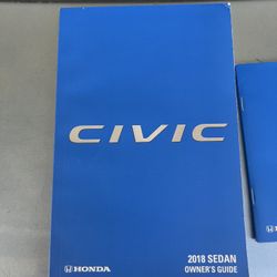 2018 Honda Civic Owners Manual 