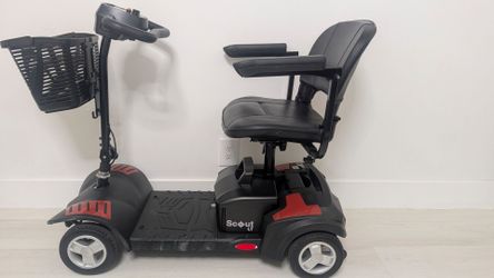 Drive Scout LT4 Mobility Scooter (2023) - New Battery & Charger - Low Use