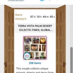 CTBids Desert Cities Online Auction Of Art Treasures
