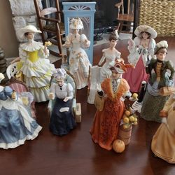 Avon Mrs. Albee Figurines