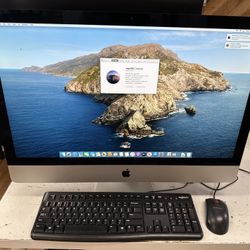 Imac 27 inch Late 2013 core i5 8GB RAM 512GB SSD - All in one computer