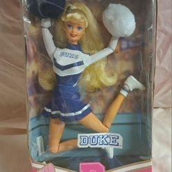 University Barbie Duke Cheerleader 1996 Mattel