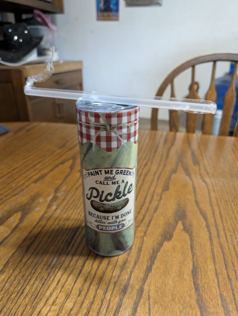 Beautiful Pickle 🥒 Tumbler