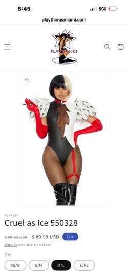 Cruella Deville costume