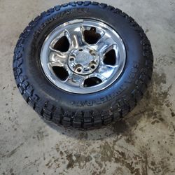 Brand New All-Terrain Tires With Rims $800