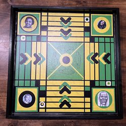 Jamaican ludi board  game and draft 