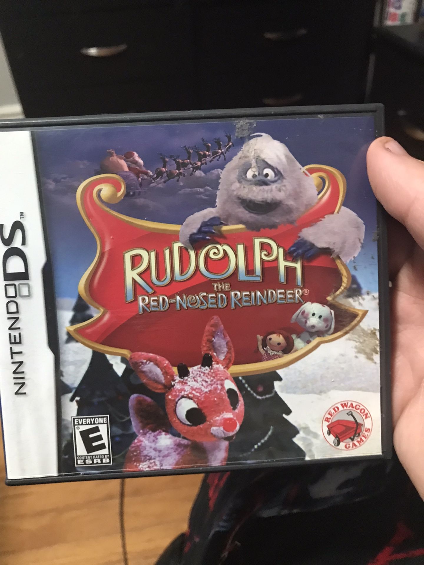 Nintendo Ds Video Game Rare Rudolph The Red Nosed Reindeer 2010 Christmas Gift