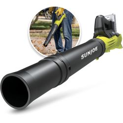 CORDLESS BLOWER - Sun Joe 24V-TB-LTE 24-Volt IONMAX Jet Blower Cordless Compact Turbine Leaf Blower 100-MPH