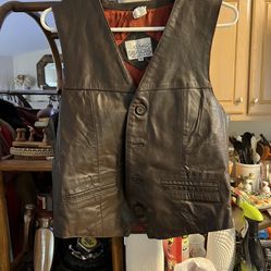 Leather Vest