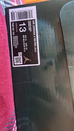 Jordan 4s Green Size 13