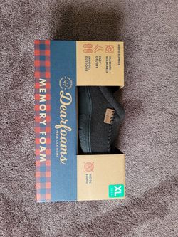 Dearfoams Mens XL Slippers (Brand New)