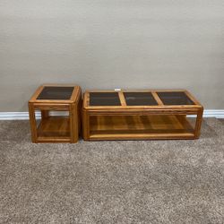 Coffee Table And Side Table