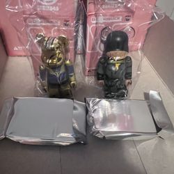 BE@RBRICK Series 45 Hero Set "Black Adam + Dr Fate