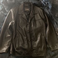 Men’s GUESS Leather jacket