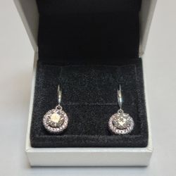 1.6 Moissanite Diamond Earrings 