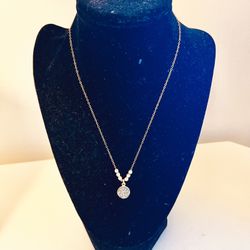 Gold Plated Moonstone Pendant Necklace