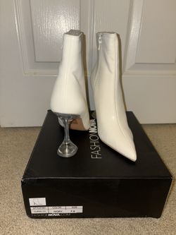 Ivory boots 