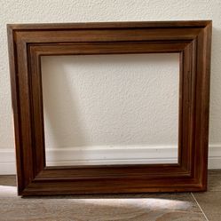 Vintage Solid Wood Picture Frame 15/17 Inches
