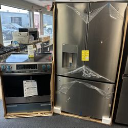 GE Stainless Steel Kitchen Package 