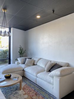 ☁️ RH Cloud Style Sectional Sofa with Chaise – Modular & Reversible – FREE Delivery