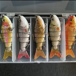 Lifelike Swimbaits 5pack With Box