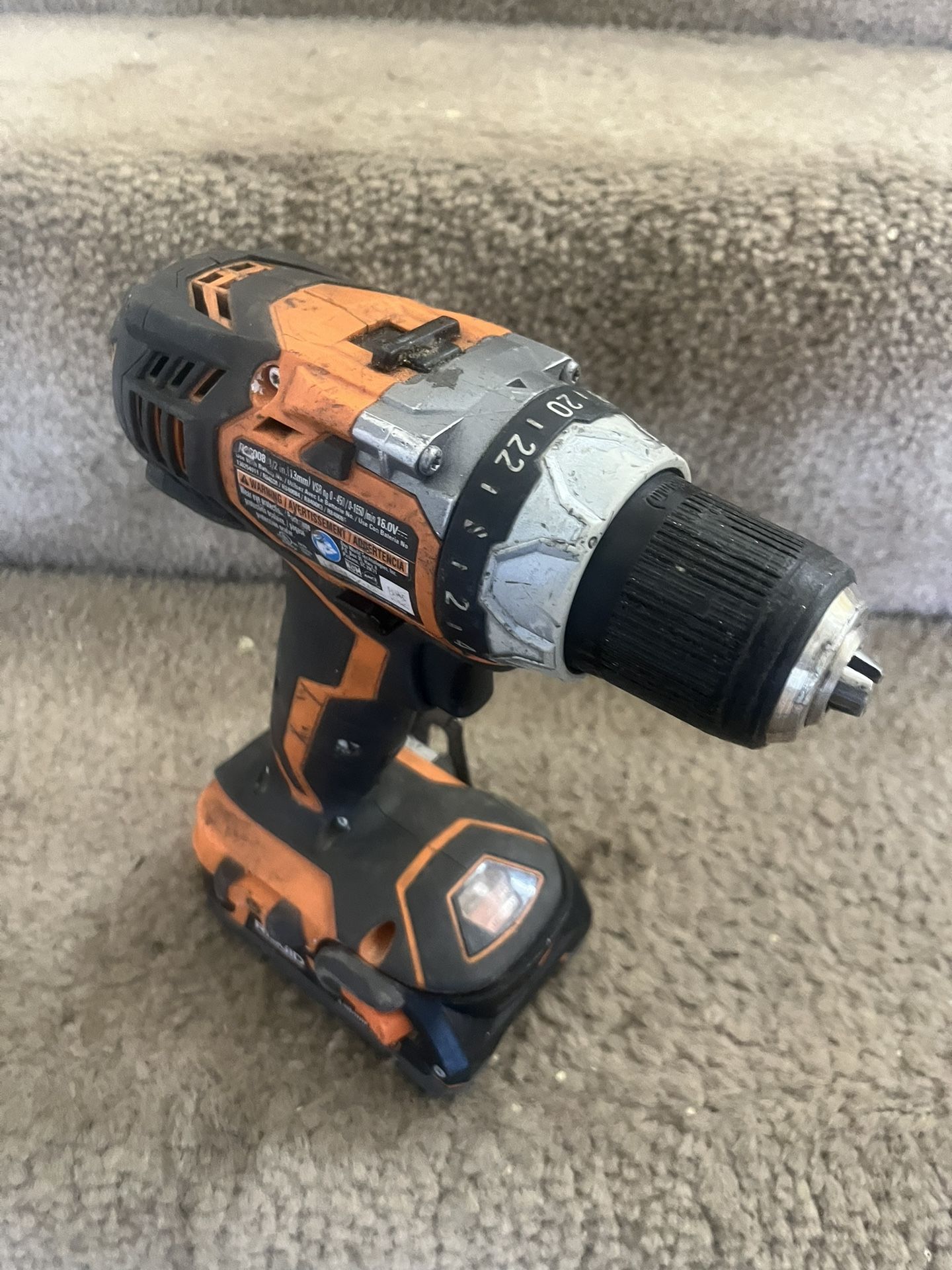 Ridgid 18 V Drill