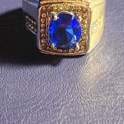 Men's Luxury Engagement Promise Ring Size 8.0 