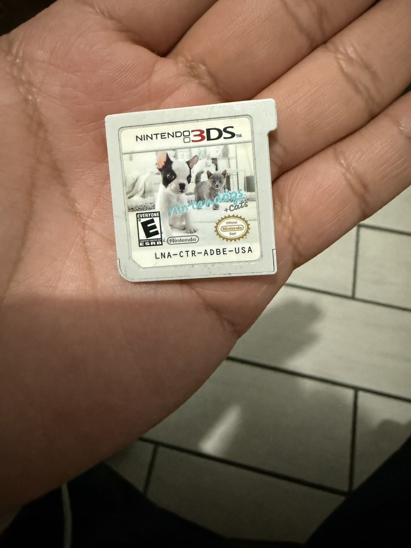 Nintendo 3Ds Game : Nintend Dogs and Cats