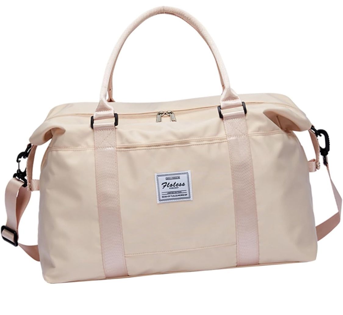 BESTYASH Women Capacity Travel Duffel Bag Dry Wet Separation Gym Bag for Sports and Business Trip Detachable Shoulder Strap Durable Material for Worko