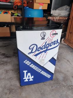 Dodger mini refrigerator