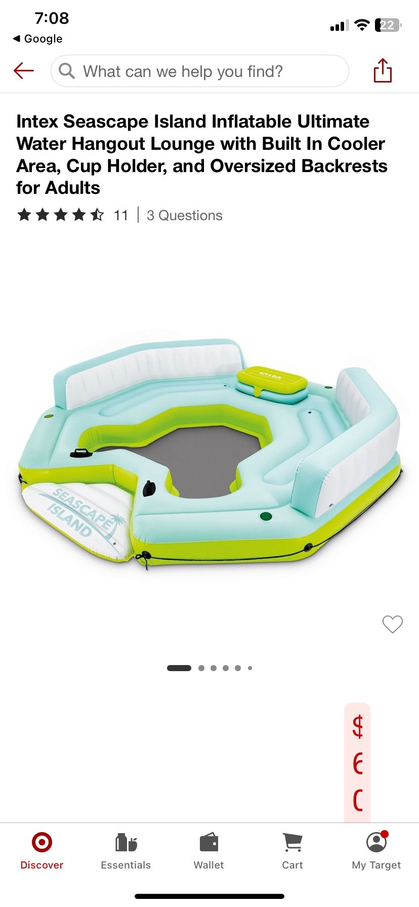Floating Island For 4 People