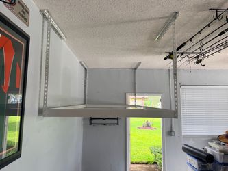 Saferack overhead storage rack. 4x8ft