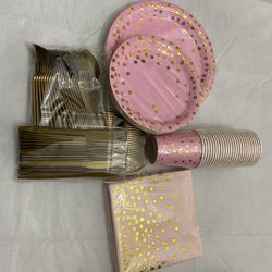 Pink And Gold Birthday Party