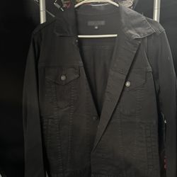 M Black Denim Jacket