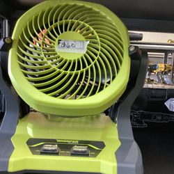 RYOBI 18V Bucket Mist Fan (Tool- Only)$60