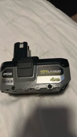 Brand new 18 v Ryobi battery