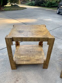 Coffee Table, End Table , counter height bar stools