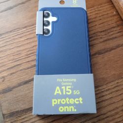 New In Case onn Protective Gel Phone Case designed for the Samsung Galaxy A15 5G.